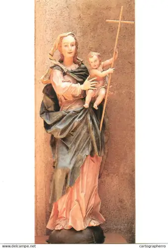 A5403 Religious fine art Dom zu Augsburg Maria vom Siege um 1730