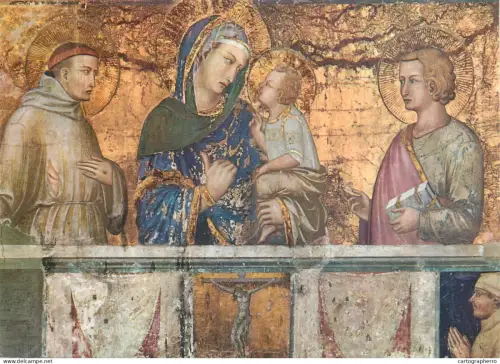 A5403 Religious fine art Madonna dei Tramonti Lorenzetti
