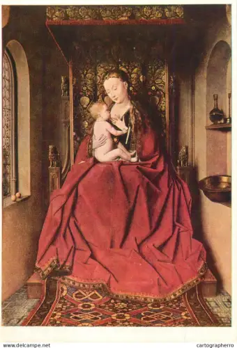 A5403 Religious fine art Madonna van Lucca by Jan van Eyck