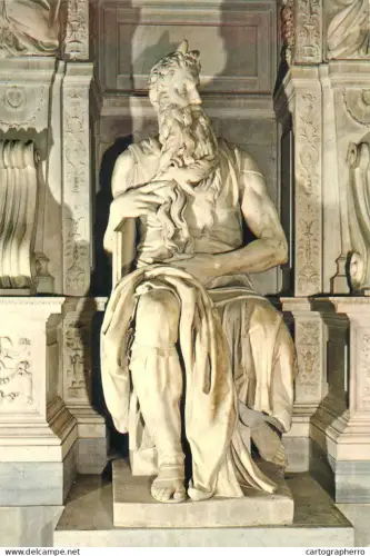 A5403 Religious fine art Roma San Pietro in Vincoli Moses di Michelangelo