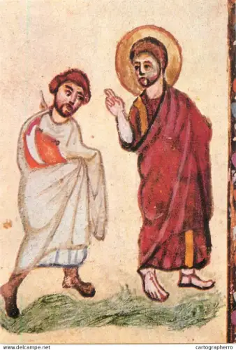 A5403 Religious fine art Saints illustration