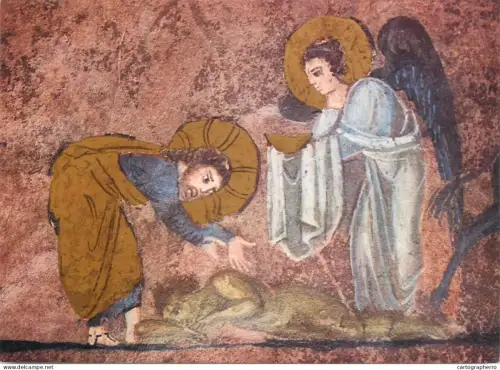 A5403 Religious fine art Codex Rosannensis Syrien um 550 - Jesus the Good Samaritan