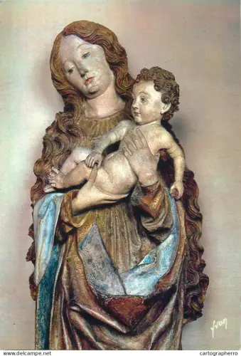 A5403 Religious fine art  Colmar La Vierge et L'Enfant