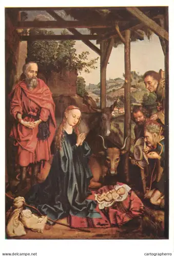 A5402 Religious fine art Geburt Christi Martin Schongauer