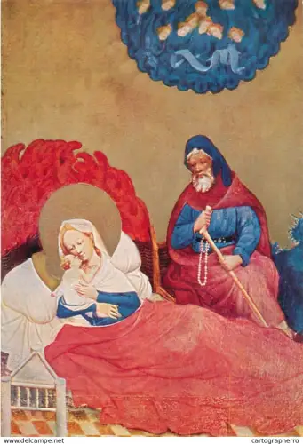 A5402 Religious fine art Geburt Christi Dortmunder Marienaltar Konrad van Soest