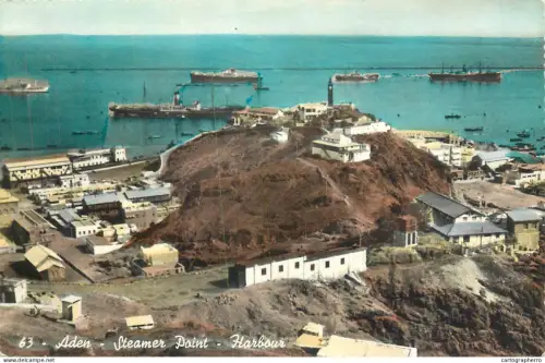 A5439 Yemen Aden harbour Steamer Point