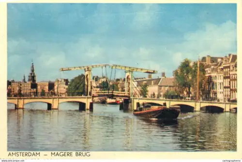 A5439 Netherlands Amasterdam Magere Brug
