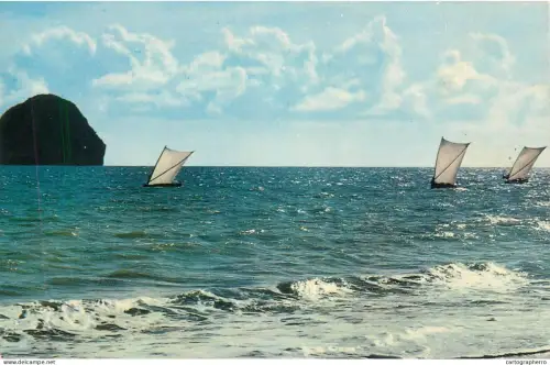 A5439 France Martinique Diamant fishing boat race