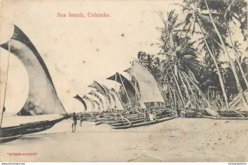 A5439 Sri Lanka (Ceylon) Colombo beach