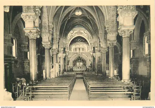 A5438 France La Louvesc (Ardeche) Basilique de St Regis vue interiuer