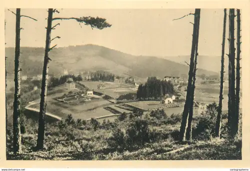 A5438 France La Louvesc (Ardeche) vue generale et Fontaine St Regis