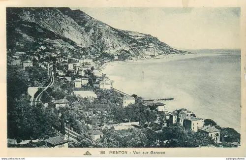 A5437 France Menton vue sur Garavan