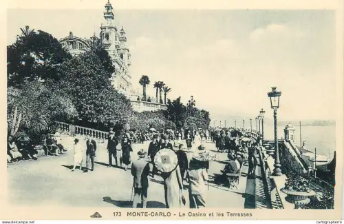 A5437 Monaco Monte Carlo Le Casino et les Terrasses
