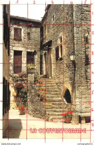 A5419 France Albi (Tarn) un rue pittoresque