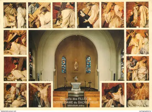 A5419 France Issoudun (Indre) Chapelle des Filles de Notre Dame du Sacre Coeur multi view