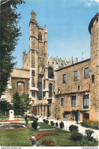 A5419 France Paris Narbonne (Aude) Jardine du Musee et Cathedrale St Just
