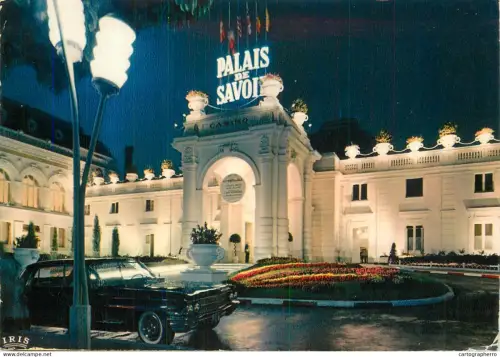 A5419 France Aix les Bains (Savoie) vue de nuit