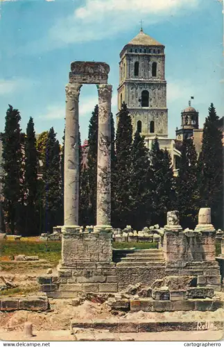 A5419 France En Provence Arles sur Rhone (Bouches du Rhone) Theatre antique