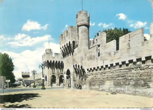 A5419 France Avignon (Vaucluse) Pont de la Ville et les remparts