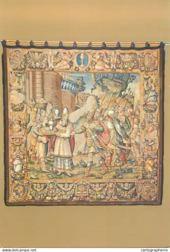 A5414 Italy Arazzo del Duomo di Como Davide e i pani di proposizione