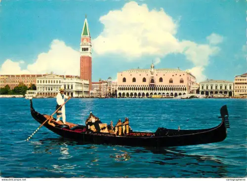 A5414 Italy Venezia gondola