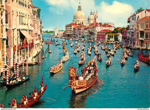 A5414 Italy Venezia Canal Grande e Regata Storica