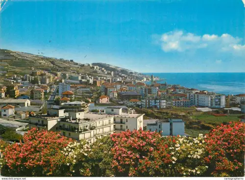 A5414 Italy Riviera dei Fiori S Stefano M. e Riva Ligure panorama