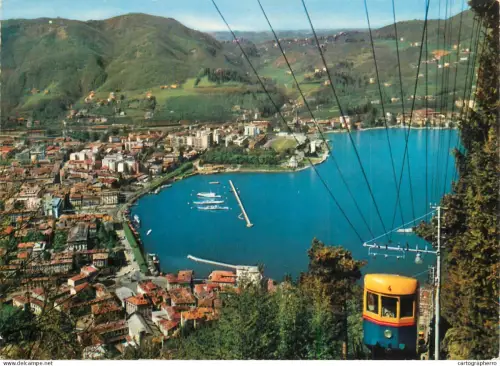 A5414 Italy Como-Brunate panorama cableway car