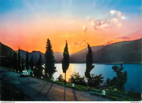 A5414 Italy Lago di Como evening view