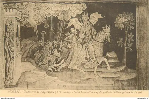 A5170 France Angers Tapisserie de l'Apocalypse XIV St Jean