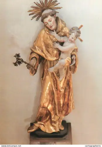 A5407 Religious fine art Augsburg Sternkirche Heilige Antonius