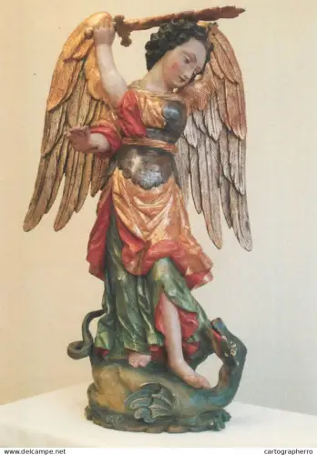 A5407 Religious fine art Archangel Michael