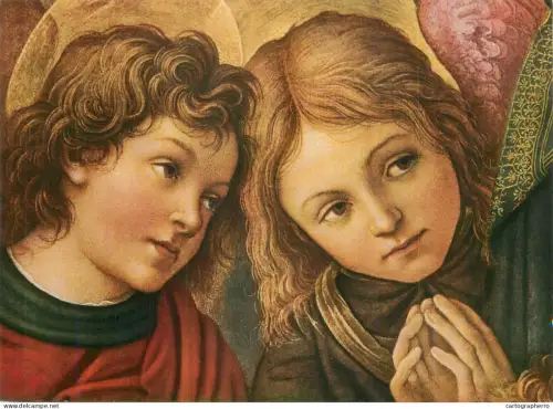 A5407 Religious fine art Angels Filippino Lippi