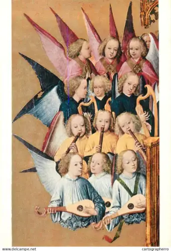 A5407 Religious fine art Engelkonzert Robert van der Weyden