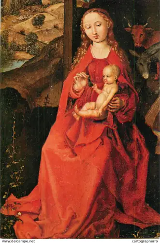 A5407 Religious fine art Madonna with the Child