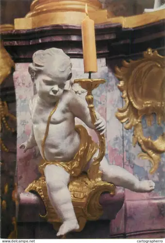 A5405 Religious fine art Angel baroque sculpture by Johann Georg Ubelherr