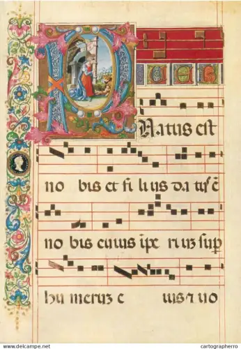 A5405 Religious fine art Graduale von Matteo di Terranova um 1516