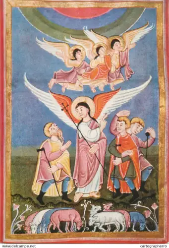 A5405 Religious fine art Santuario Francescano del Presepio - Il Presepio di prof L. Venturini