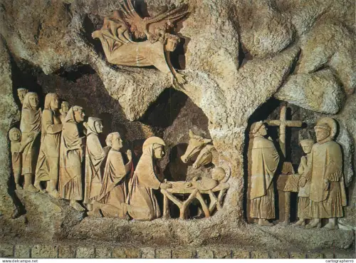 A5405 Religious fine art Santuario Francescano del Presepio - Il Presepio di prof L. Venturini