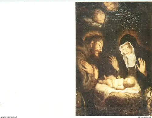 A5405 Religious fine art Nativity biblical scene