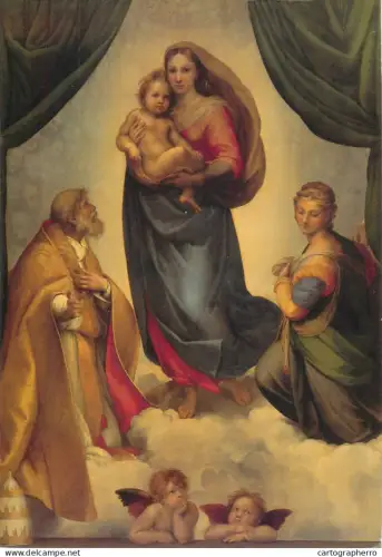 A5406 Religious fine art St Raffael Die Sxtinsche Madonna