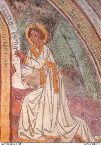 A5404 Religious fine art Kappelle Urschalling Verkundingun Frenzyklus