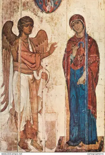 A5404 Religious fine art Mariae Verkundigung XII Novgorod School