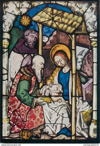 A5404 Religious fine art Munchen Frauenkirche Anbetung der Konige um 1480