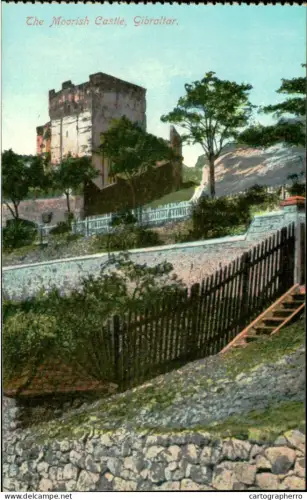 A5939 Gibraltar Moorish castle