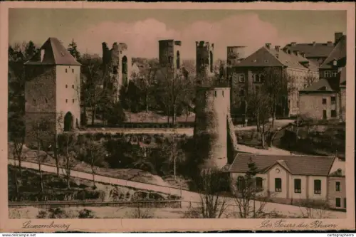 A5939 Luxembourg les tours du Rham