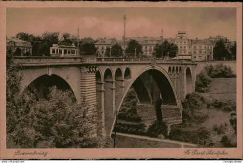 A5939 Luxembourg Pont Adolphe