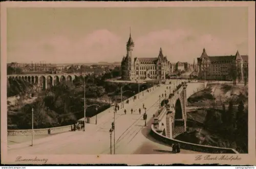 A5939 Luxembourg pont Adolphe