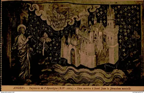 A5939 France Angers Tapisserie de l`Apocalypse cpa