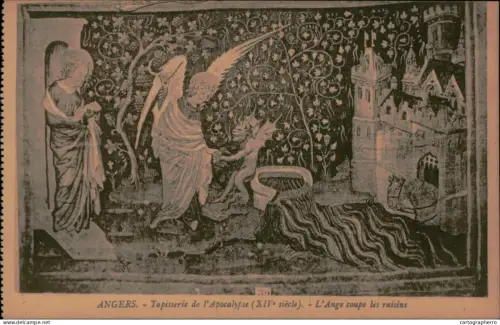A5939 France Angers Tapisserie de l`Apocalypse cpa